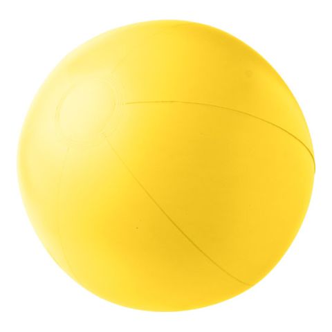 PVC Inflatable Beach Ball Yellow | Without Branding