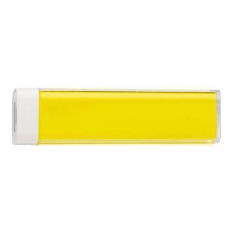 ABS Power Bank With Li-Ion Battery  Yellow | 1-Colour Pad Print