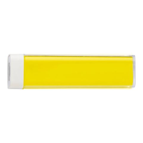 ABS Power Bank With Li-Ion Battery Yellow | 1-Colour Pad Print