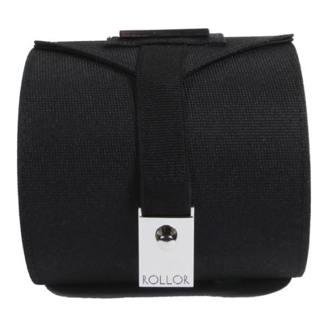 Roller Travel Tie Carrier  Black | 1-Colour Doming