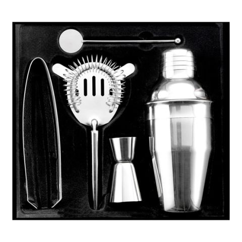 Cocktail Set Silver | Laser Engrave