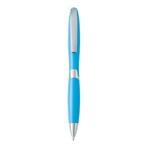 Plastic Ball Pen  Light Blue | Without Branding