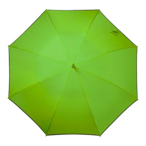 Automatic Pongee (190T) Storm Proof Umbrella Light Green | 1-Colour Pad Print
