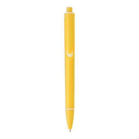 Plastic Ball Pen Yellow | Without Branding