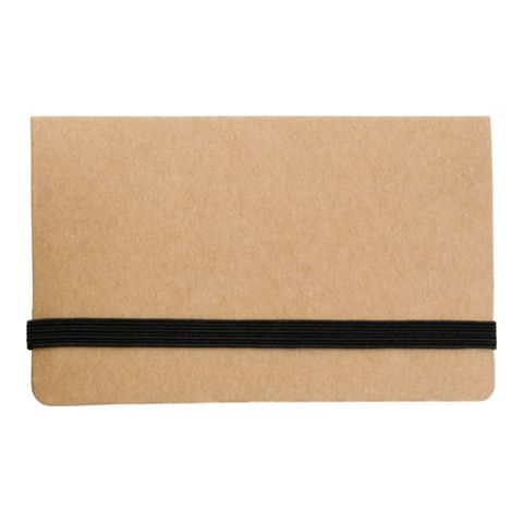 Card Case With Sticky Tabs Brown | Without Branding