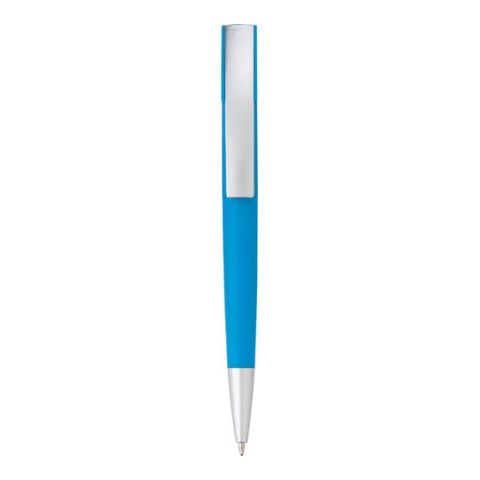 Plastic Twist Action Ball Pen Light Blue | Without Branding