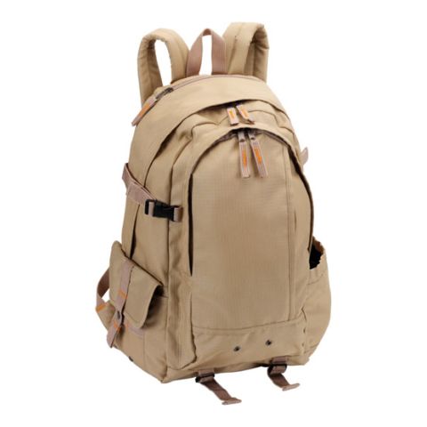 Backpack Beige | 1-Colour Screen Print