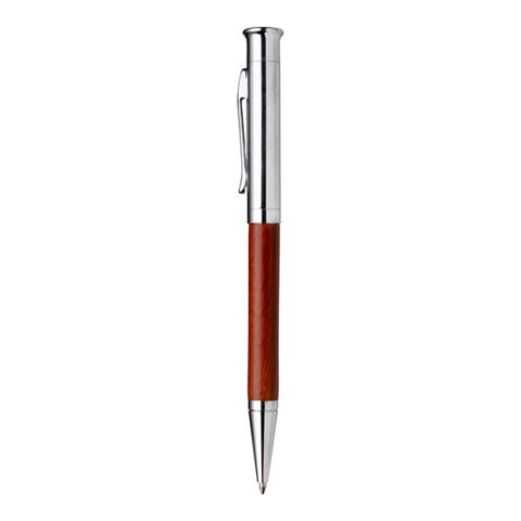 Wooden Ball Pen &amp; Rollerball Brown | 1-Colour Pad Print