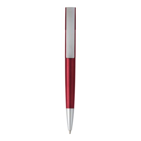 Plastic Twist Action Ball Pen  Dark Red |  Without Branding