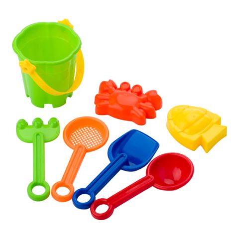 Mini Beach Bucket In Four Colours  Colourful | Without Branding