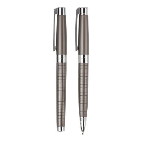 Charles Dickens Pen Set  Grey |  1-Colour Pad Print