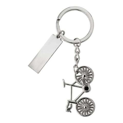 Nickel Plated Keychain  Silver | Without Branding