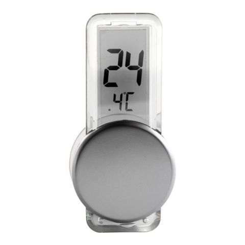 LCD Thermometer Silver | Without Branding