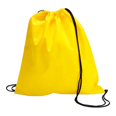 Drawstring Bag, Non Woven Yellow | Without Branding