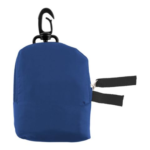 Foldable Shopping Bag Medium Blue | Without Branding