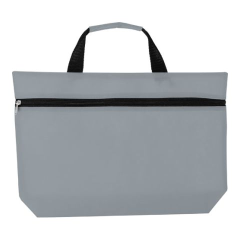 Nonwoven Document Bag Grey | Without Branding