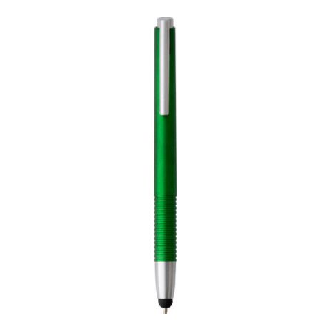 Plastic Ball Pen &amp; Stylus  Green | Without Branding