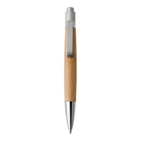 Wooden Ball Pen With Metal Clip Brown | Without Branding