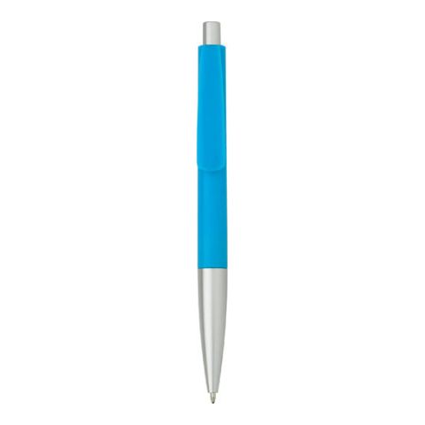 Plastic Ball Pen With Blue Ink Light Blue | Without Branding