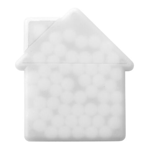 House Shaped Mint Card White | Without Branding