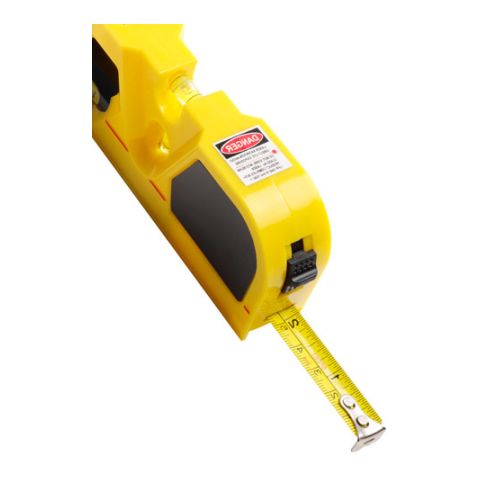 Tape Measure &amp; Laser, 2M Yellow | 1-Colour Pad Print