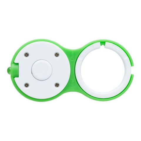 Plastic Key Holder With One LED Light Light Green | Without Branding