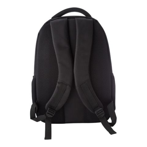 Polyester (1680D) Backpack Black | 1-Colour Screen Print