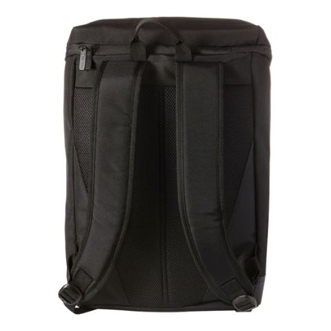 GETBAG Polyester (600D) Laptop Backpack Black | 1-Colour Screen Print