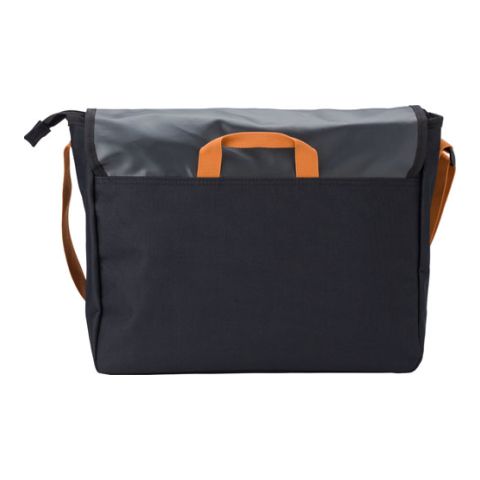 GETBAG Polyester (600D) Document Bag Black | 1-Colour Screen Print