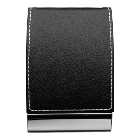 Business Card Holder Black - Silver | Without Branding