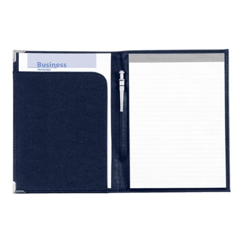 A5 Folder, excl. Pad, Item 8500  Medium Blue | Without Branding