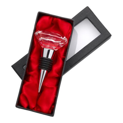Wine Stopper With Crystal Top Transparent | Without Branding