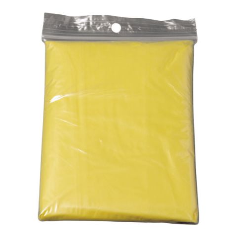 Foldable Translucent Poncho Yellow | Without Branding