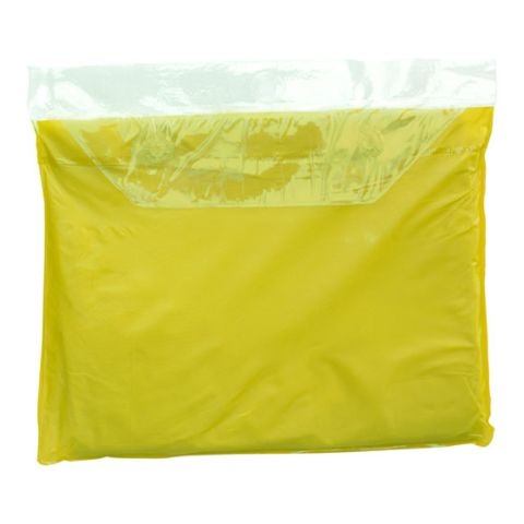 Vinyl Poncho With Hood Yellow | Without Branding