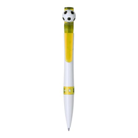 Football Ball Pen Yellow | Without Branding