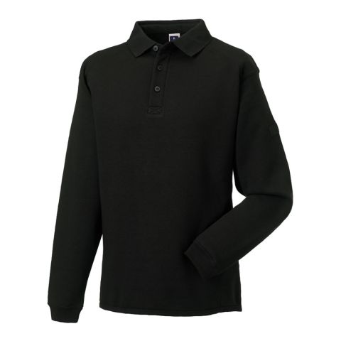 Workwear-Sweatshirt in Polo-Style