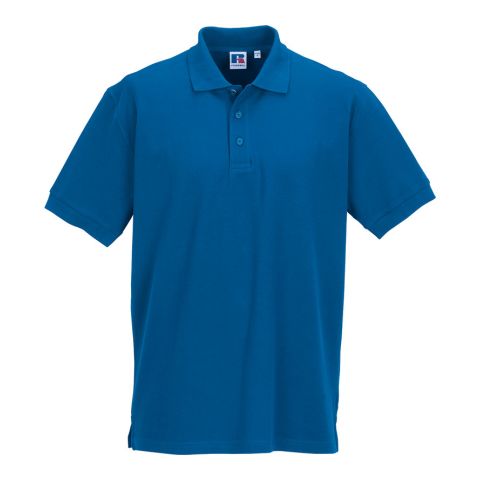 Ultimo Polo made of Cotton Medium Blue | No Branding