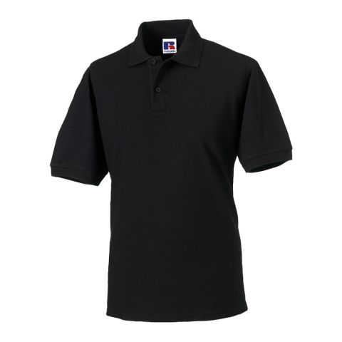 Durable Polo made of mixed fabric Black | No Branding