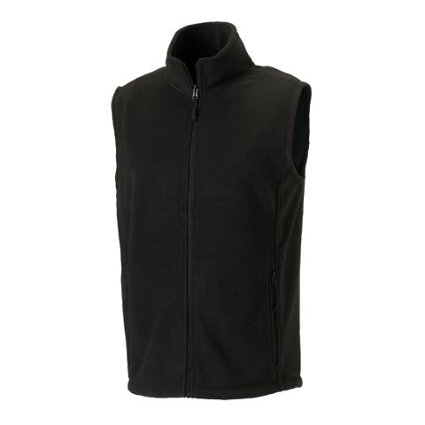 Outdoor Fleece Gilet Black | No Branding