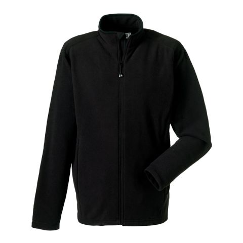 JERZEES Microfleece with continuous Zipper Black | No Branding