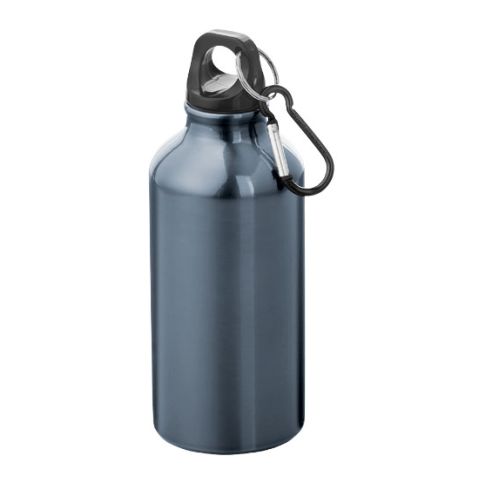 Oregon Drinking Bottle With Karabiner Medium Blue | 4 - Colour Pad Print