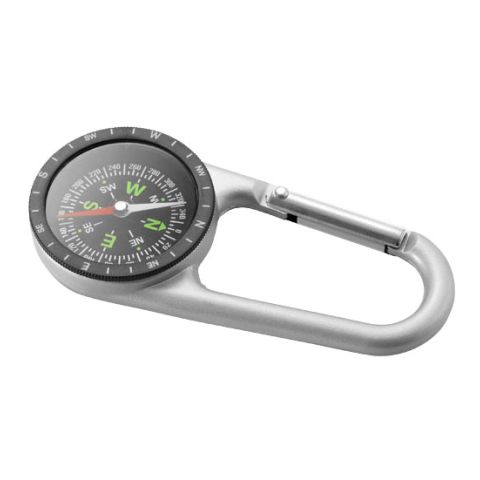 Destiny Compass Carabiner Silver | Without Branding