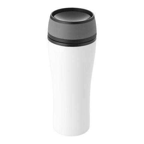 Curve Insulating Non-Leaking Tumbler Grey - White | Without Branding