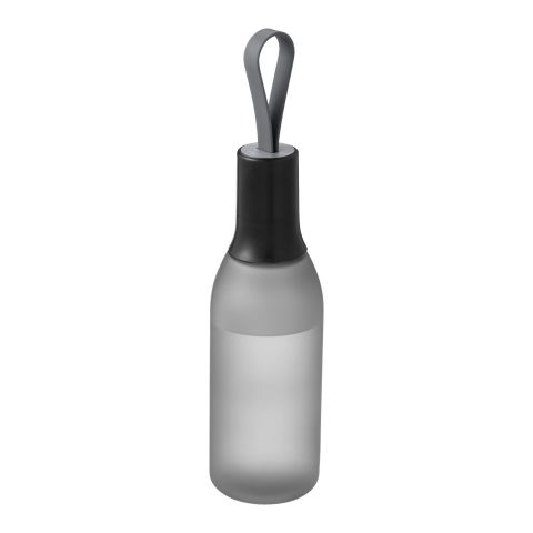 Flow Bottle Transparent - Black | Without Branding