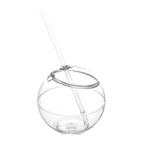 Fiesta 580 ml beverage ball with straw