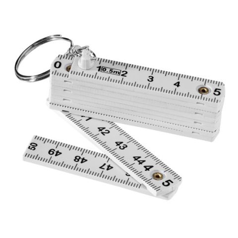 0.5m Foldable Ruler White | Without Branding