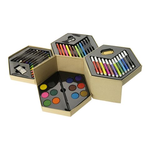 52-Piece Colouring Set Colourful | Without Branding