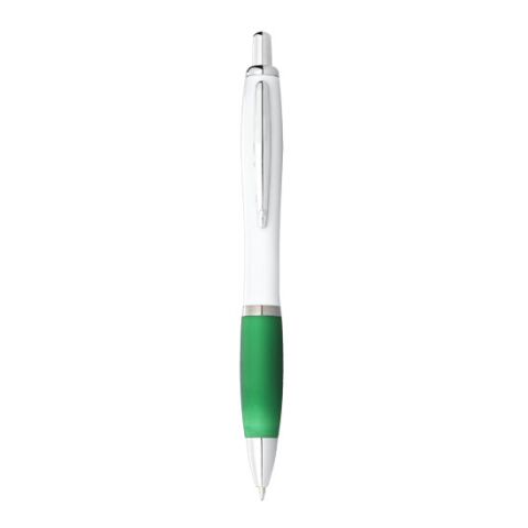 Nash Ballpoint Pen Green - White | 1 - Colour Stamping