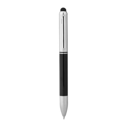 Seosan Multi-Ink Stylus Ballpoint Pen Black - Silver | Without Branding