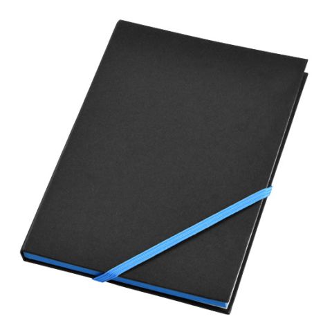 Travers Notebook Medium Blue - Black | 3 - Colour Pad Print